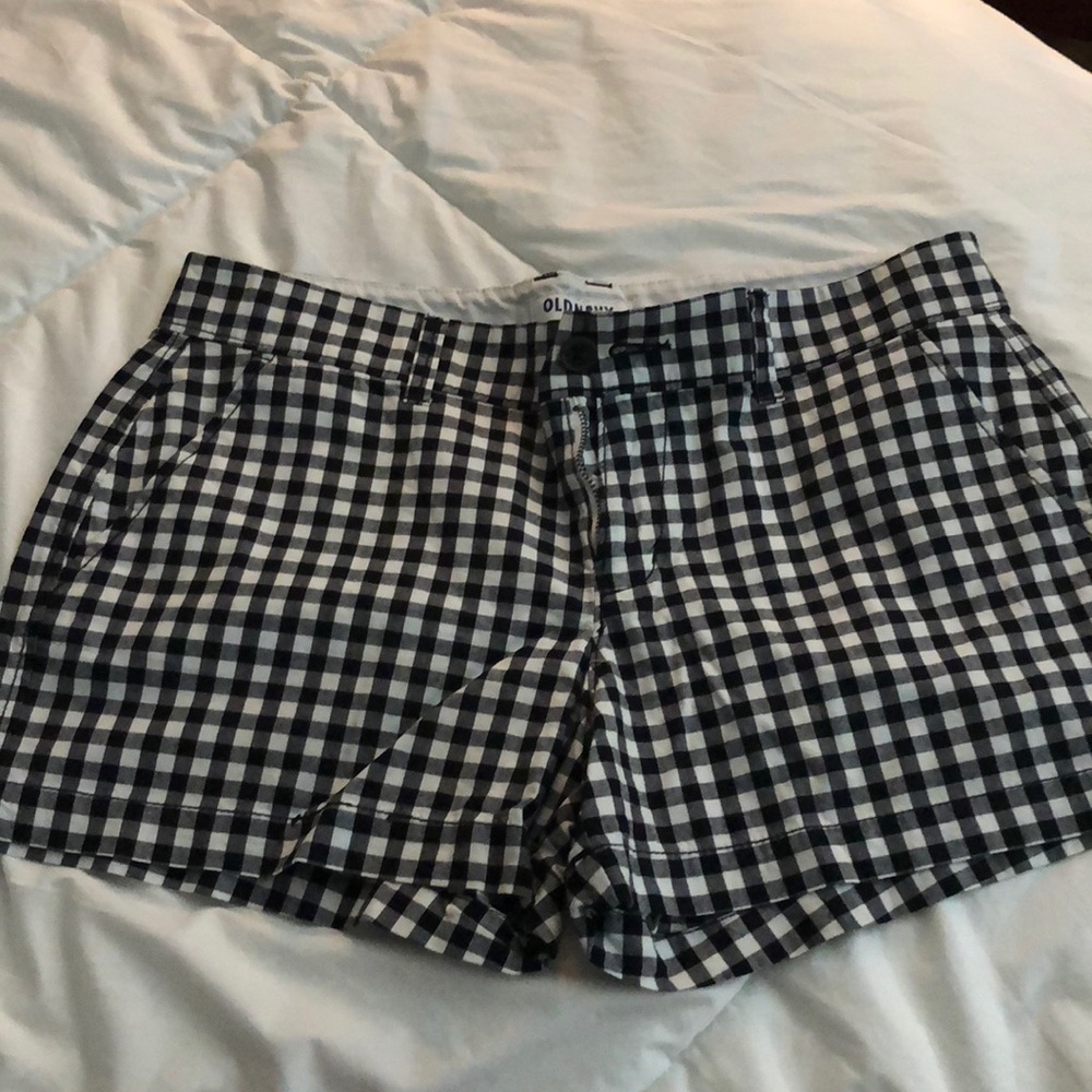 Checkered shorts